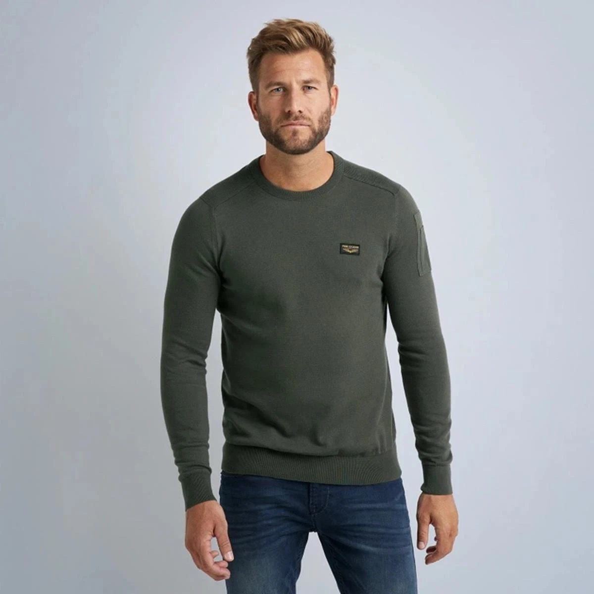 PME Legend Trui PKW0000330 Groen 2