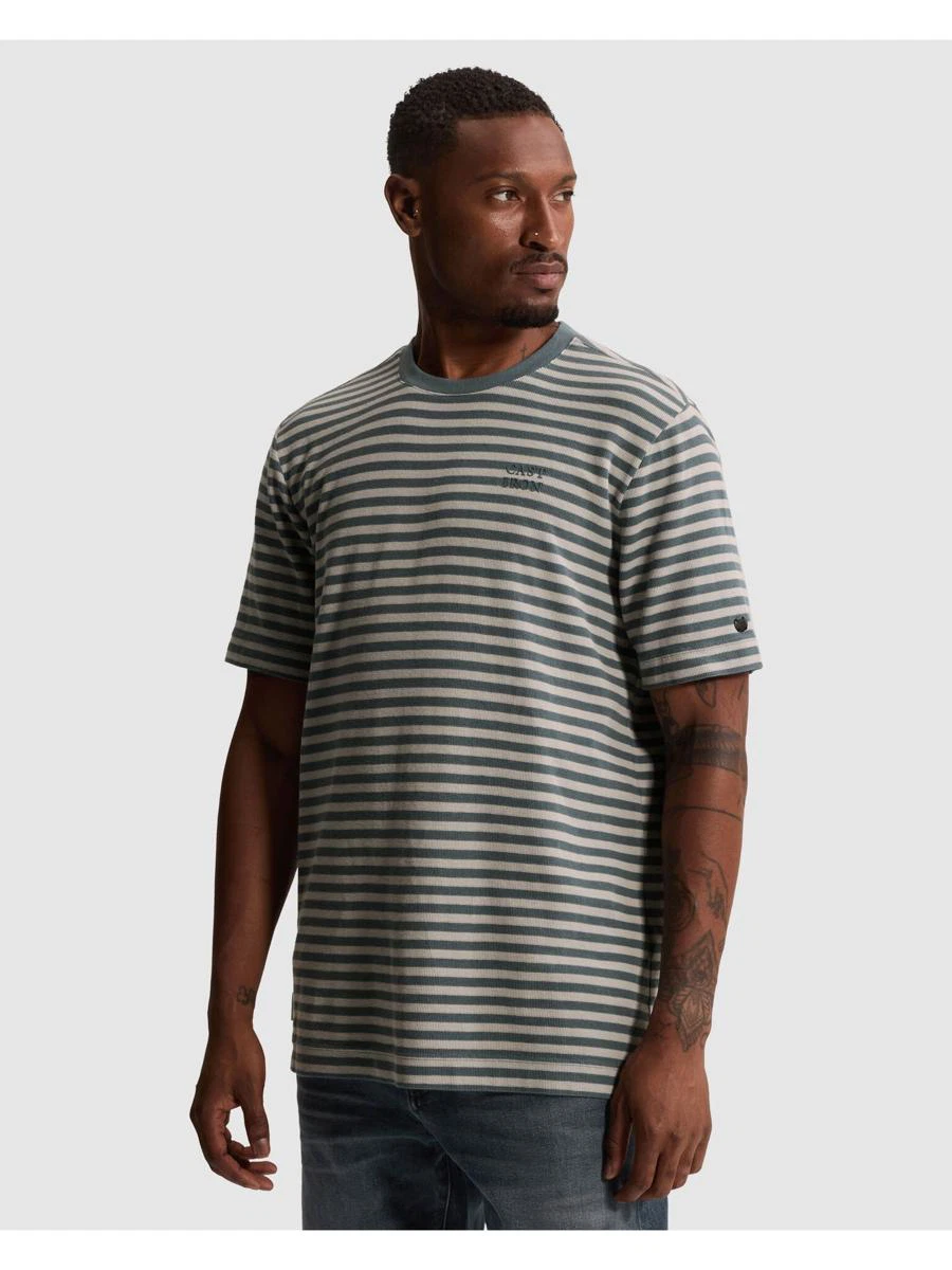 Cast Iron T-Shirt CTSS2608508 Blauw 4