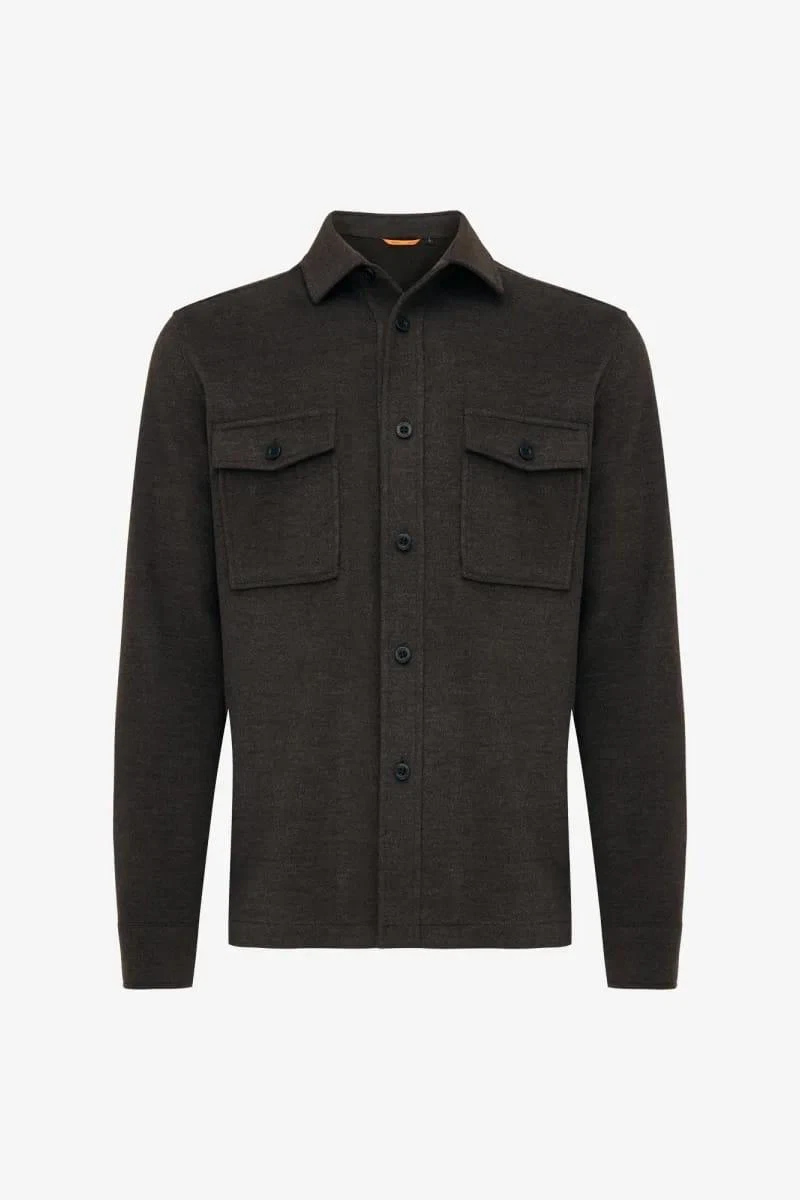 Genti Overshirt Midtown Bruin 1
