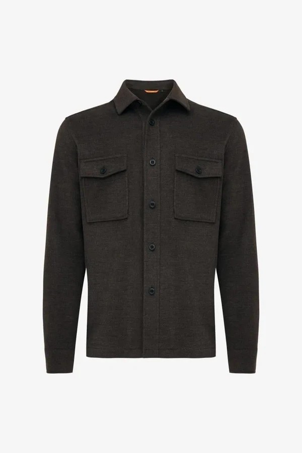 Genti Overshirt Midtown Bruin 1