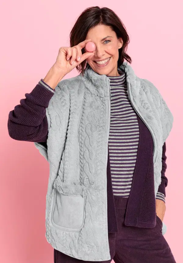 Bianca Vest Carina Grijs 1