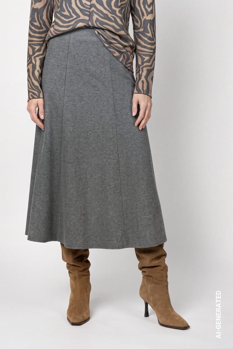 Monari Rok 810063 Grijs 1