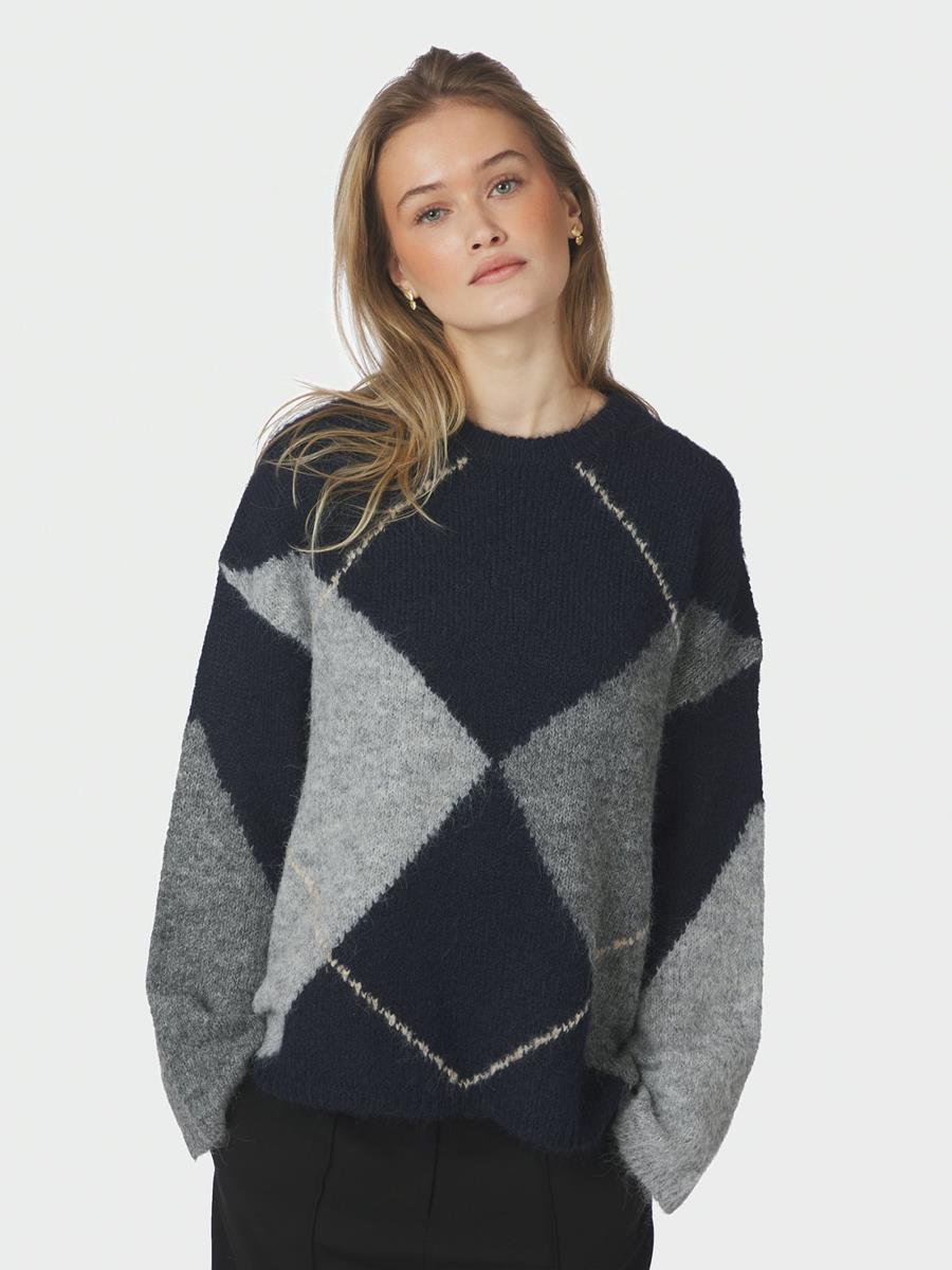 Neo Noir Sweater Inga Blauw 1