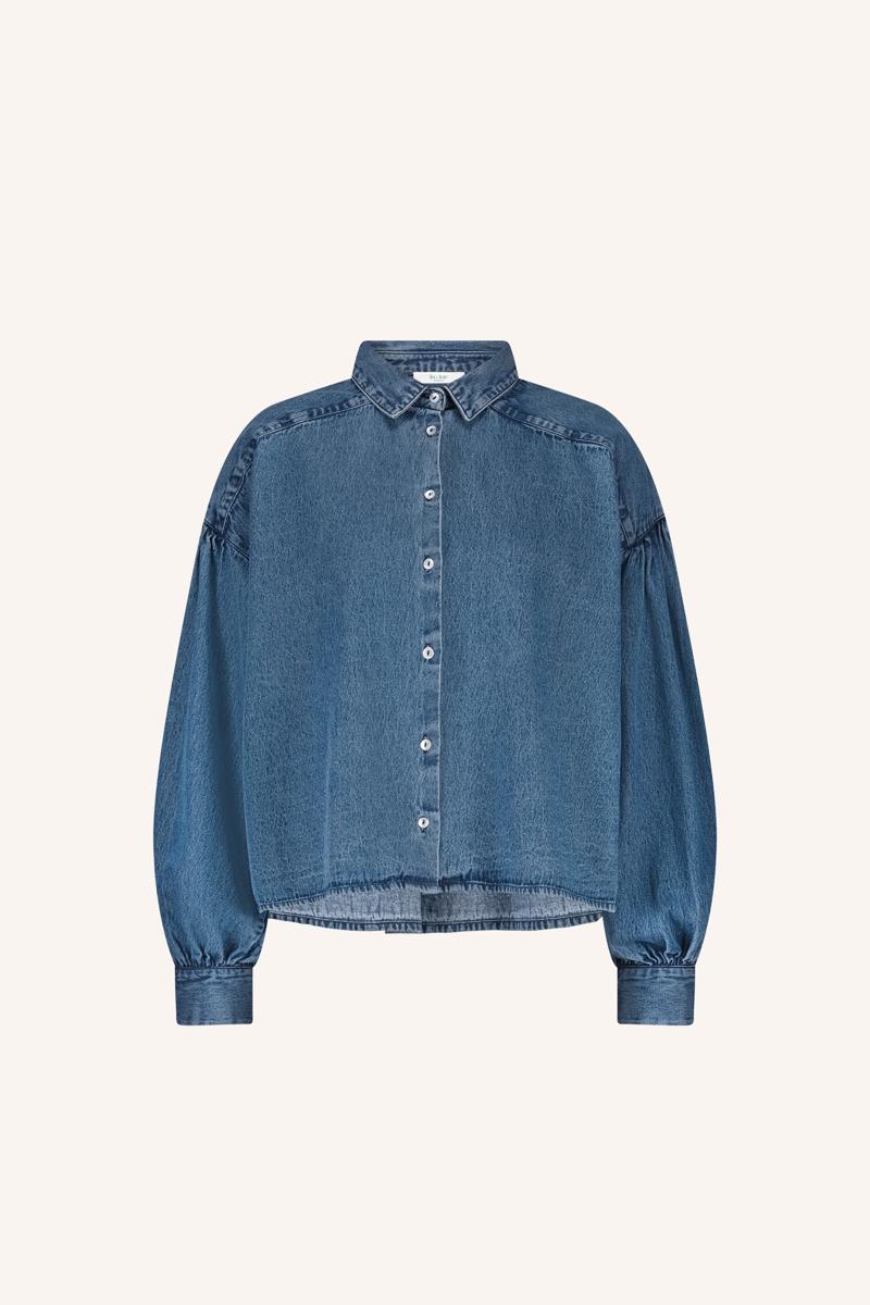 By-Bar Blouse 26412008 Blauw 2