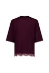 Studio Anneloes T-Shirt Fiore lace tee Paars 2