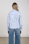 NUKUS Blouse NKF02127 Blauw 2