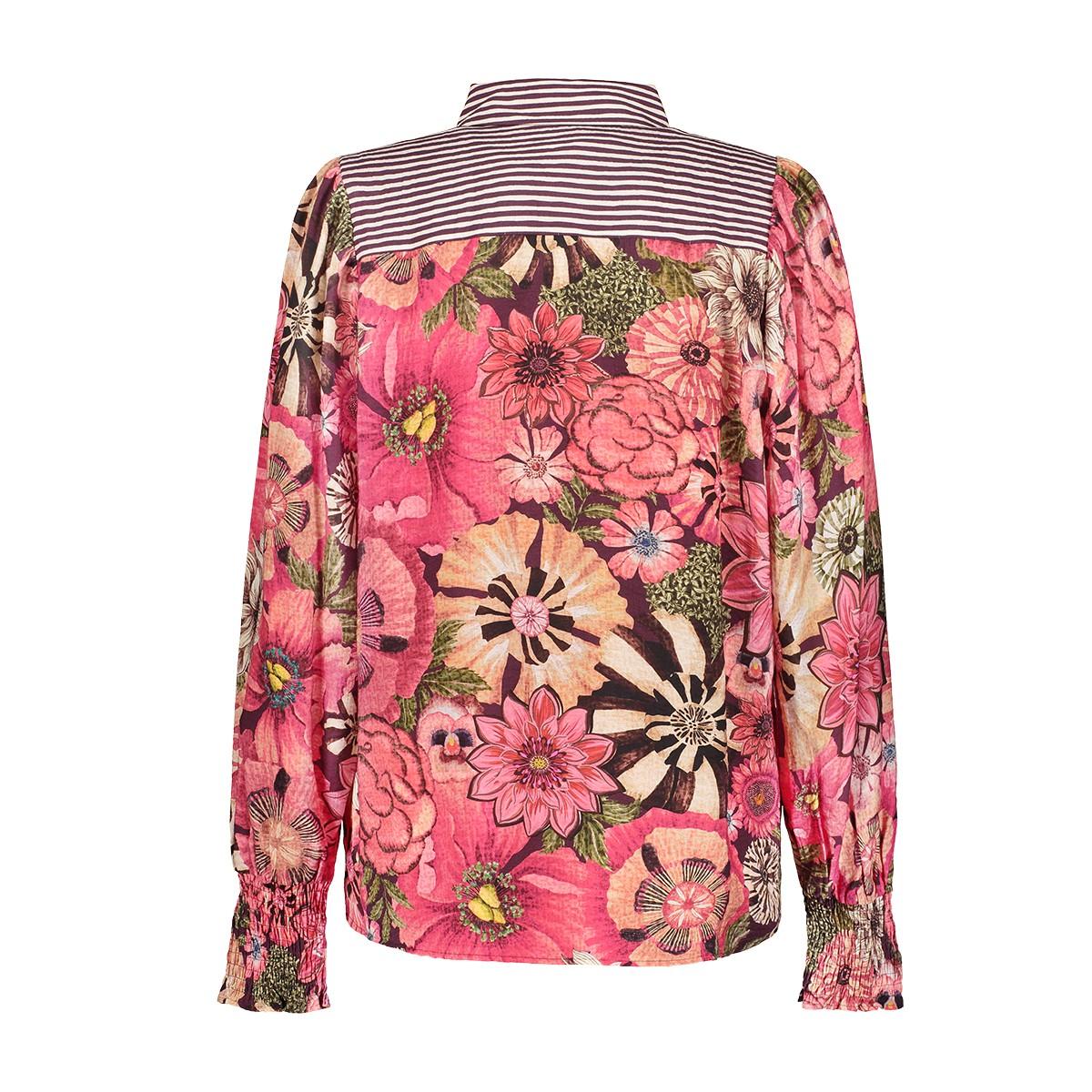 Geisha Blouse 63919-20 Paars 2