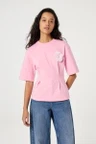 Fabienne Chapot T-Shirt Asta Roze 1