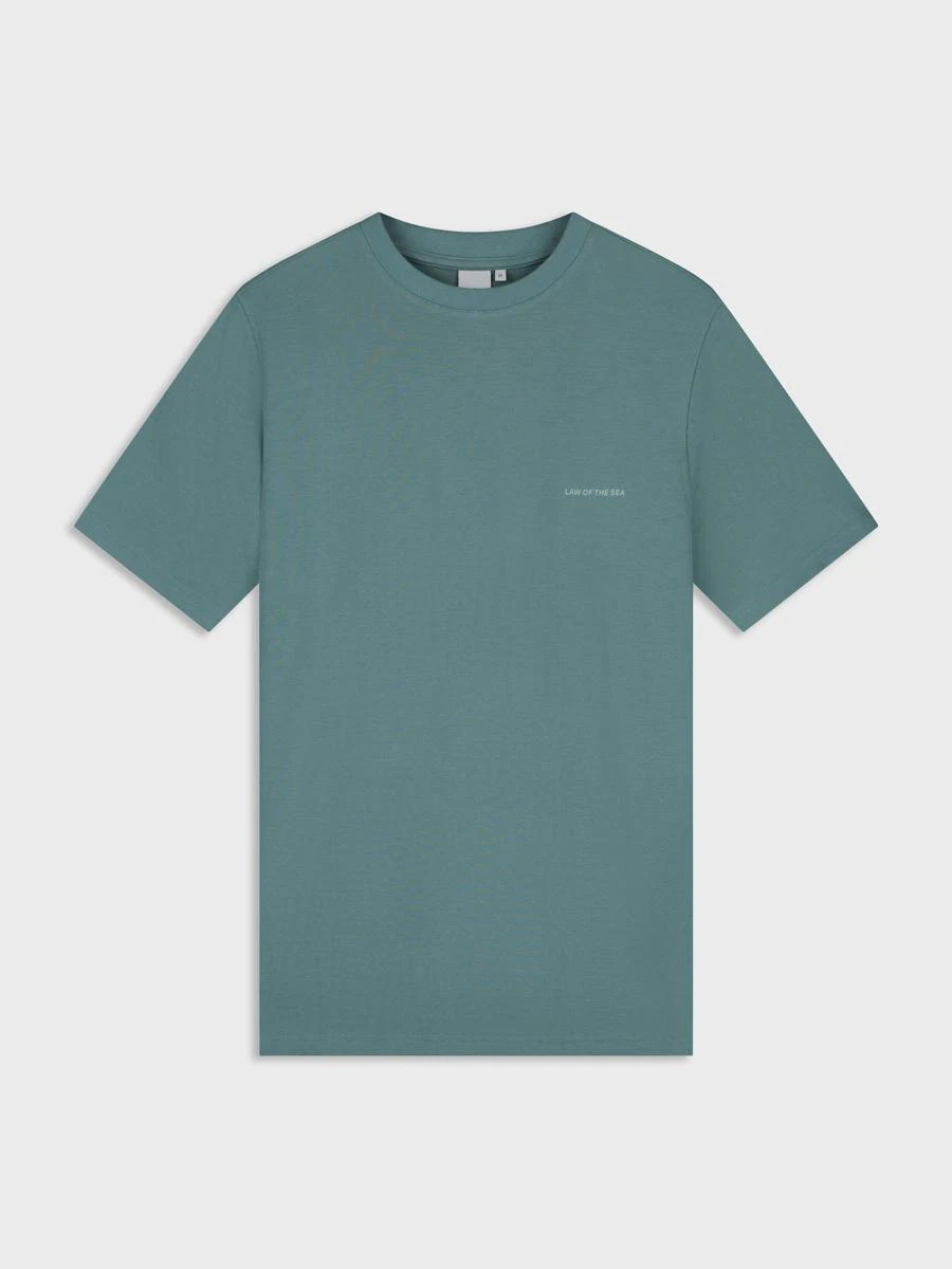 Law of the Sea T-Shirt Kastor Blauw 4