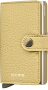 Secrid Miniwallet Pebble Butter Yellow Geel 1