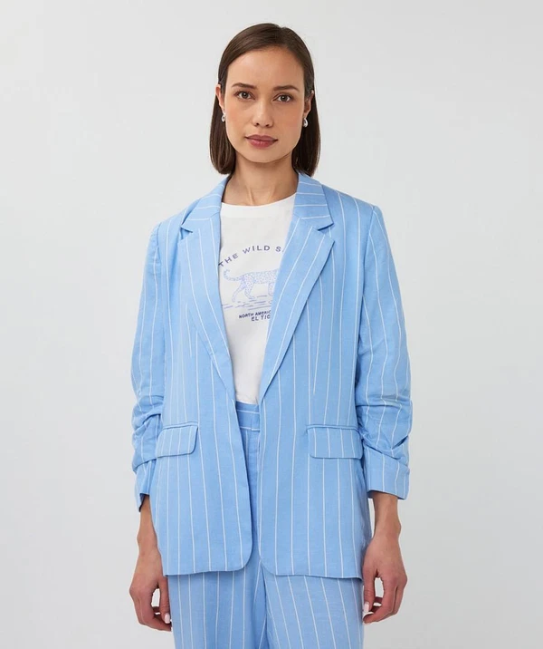 EsQualo Blazer SP26.17005 Blauw 1