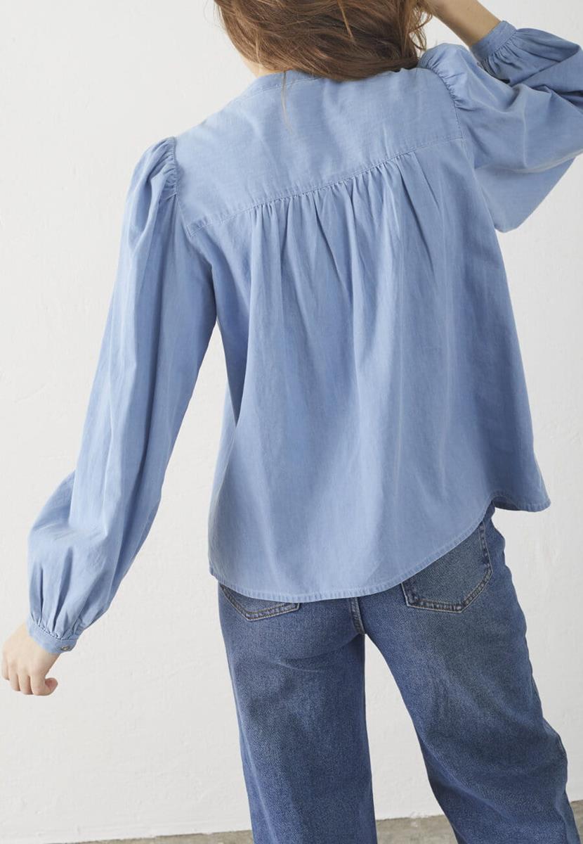 Sisters Point Blouse Inusa-Sh Blauw 3
