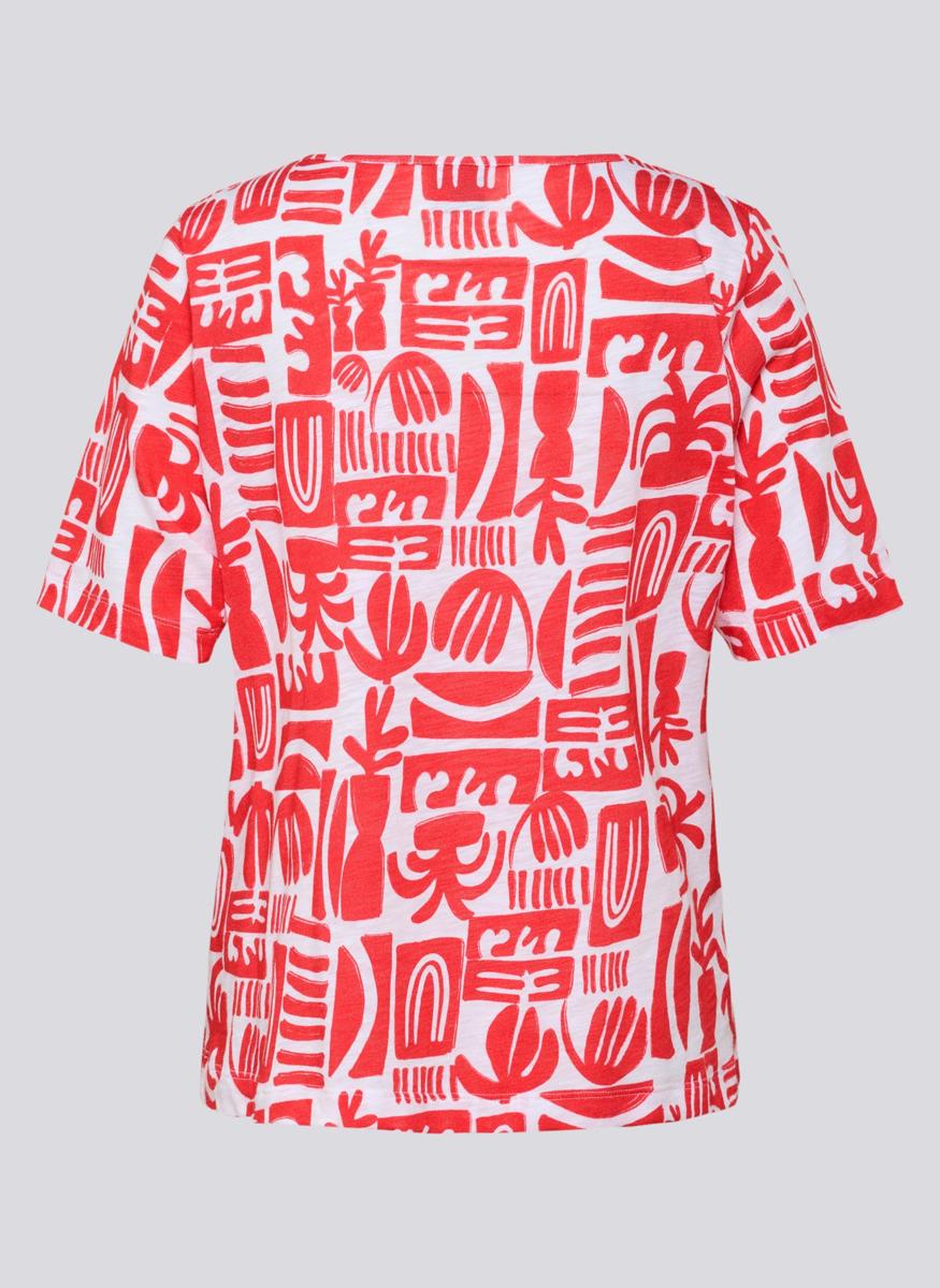 Rabe T-Shirt 56-124351 Rood 4