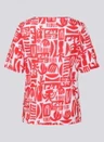 Rabe T-Shirt 56-124351 Rood 4