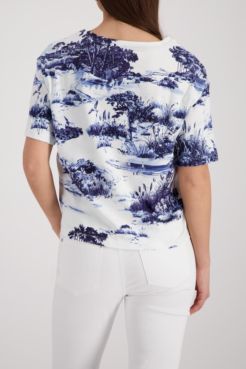 Monari T-Shirt 410636 Blauw 5