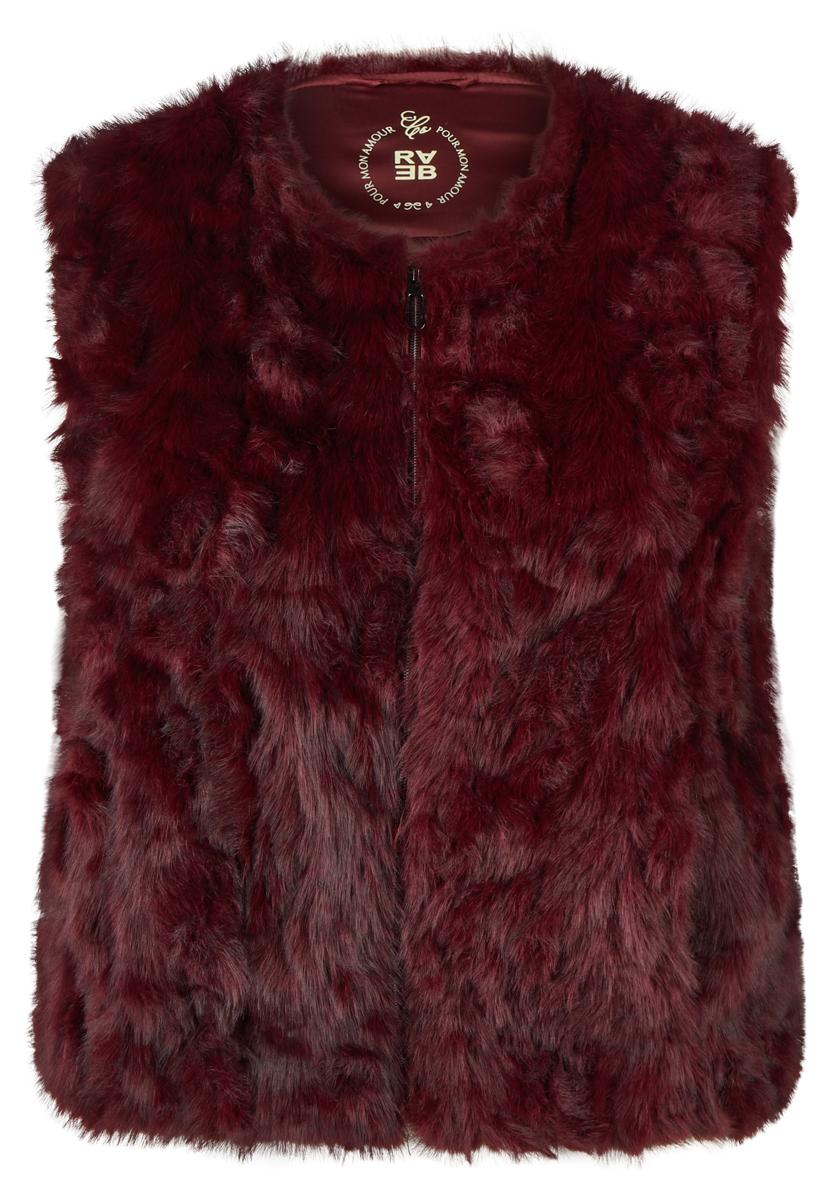 Rabe Gilet 57-114872 Rood 2