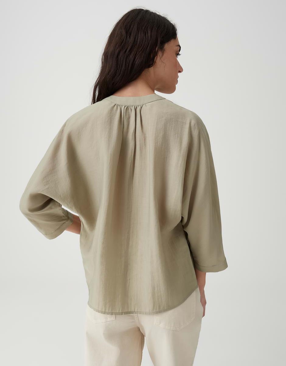 OPUS Blouse Fabell Groen 3