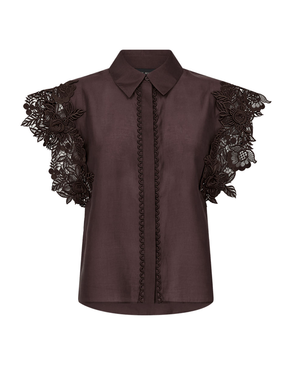 Copenhagen Muse Blouse Molly Bruin 1