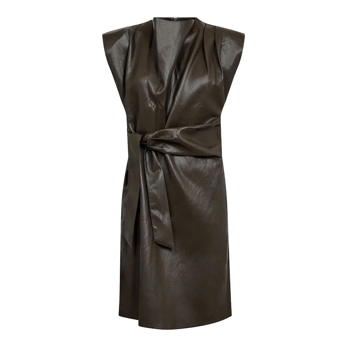 Co'Couture Jurk Gitt Bruin 1