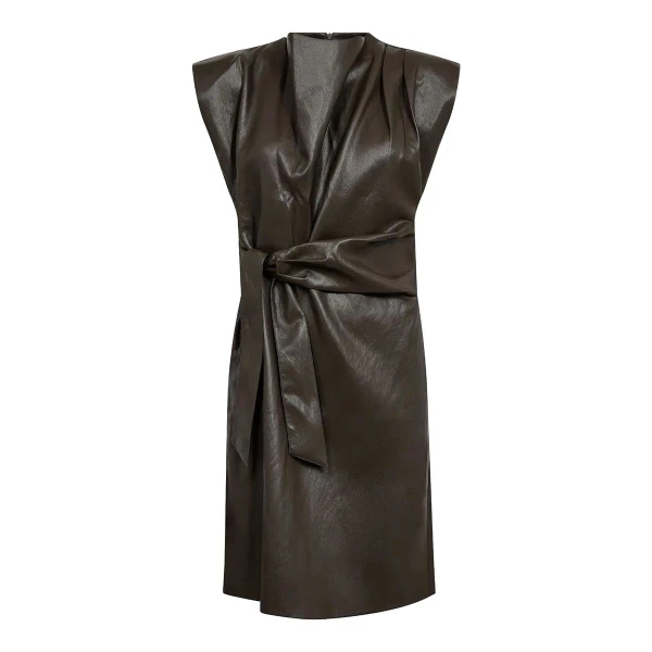 Co'Couture Jurk Gitt Bruin 1