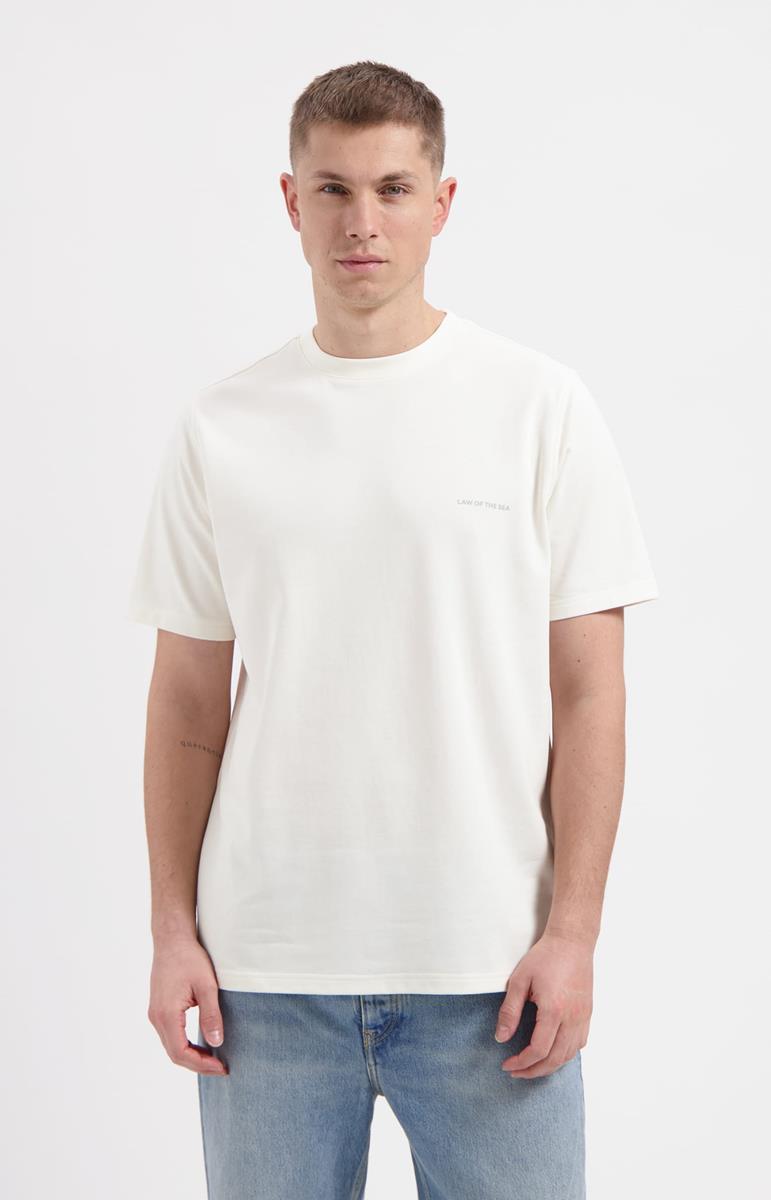 Law of the Sea T-Shirt Kastor Off-White 2