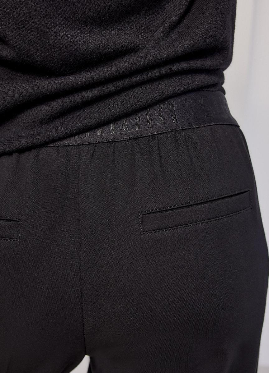 Summum Pantalon Rome-11580 Zwart 3