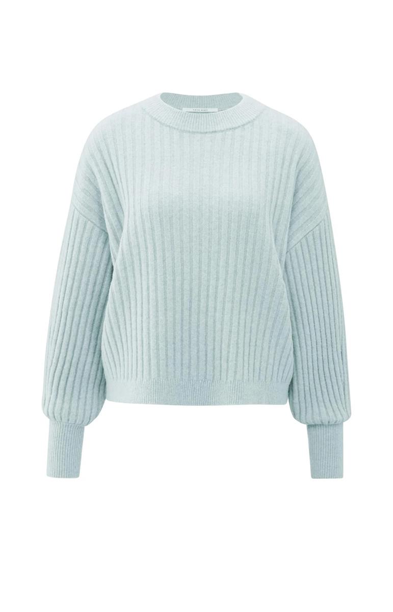 YAYA Trui 01-000538-510 Blauw 2