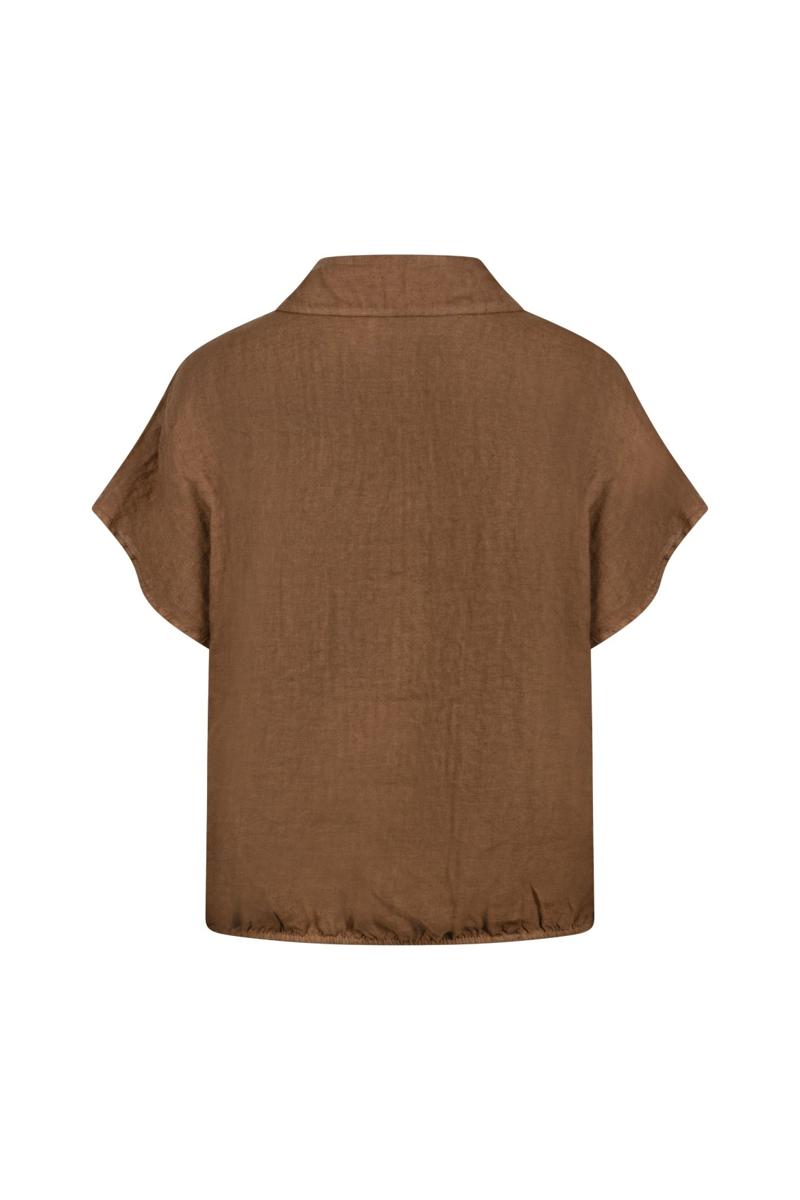 NUKUS Blouse NKS01188 Taupe 4