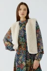 Oui Gilet 0098077 Off-White 1