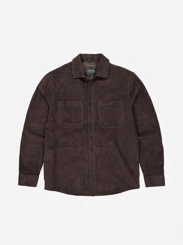 Butcher of Blue Overshirt M2624012 Bruin 1