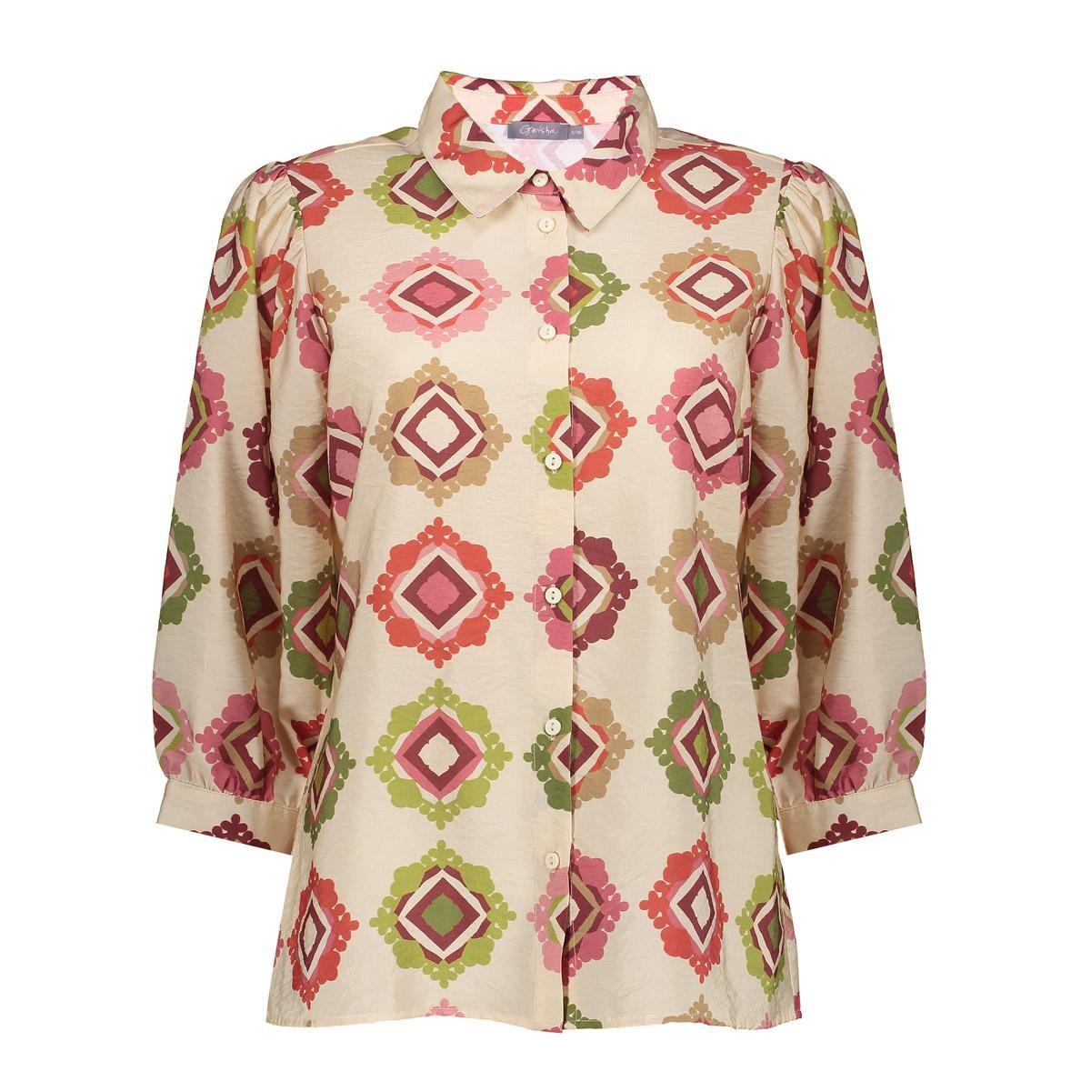 Geisha Blouse 63480-20 Beige 1