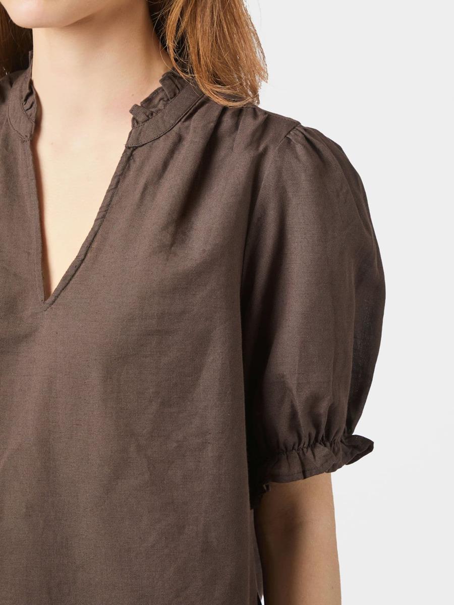Neo Noir Blouse Odesa Bruin 5