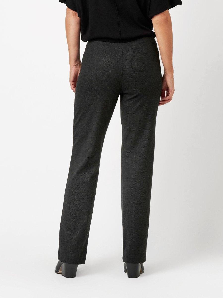 TONI Pantalon Scarlet Wide Leg Zwart 3