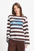 POM Amsterdam Longsleeve SP9714 Bruin 1