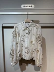 Aaiko Blouse ROSE SEQUINCE TEN Off-White 1