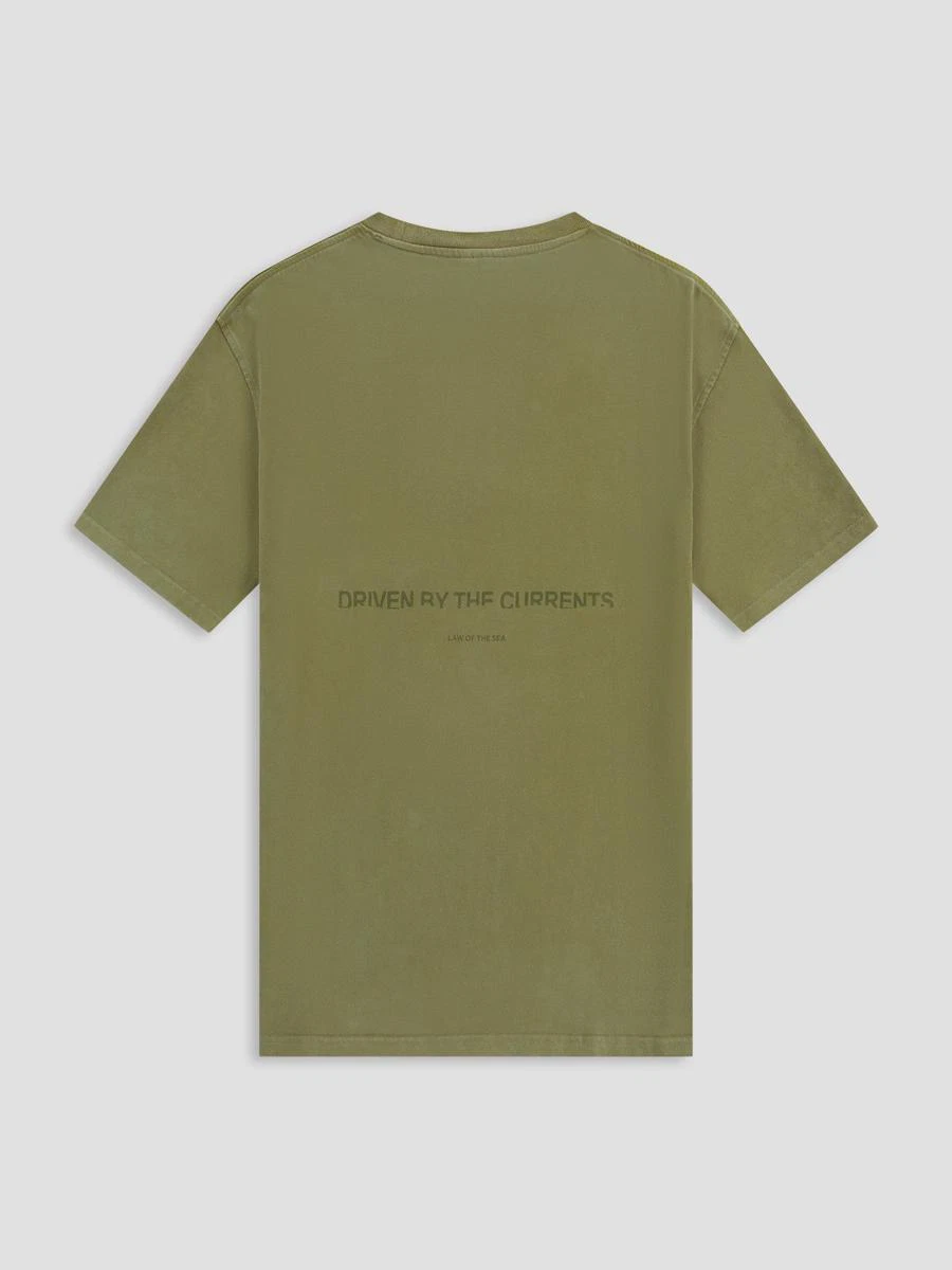 Law of the Sea T-Shirt Aqualis Groen 5