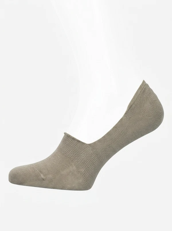 Carlo Lanza Sokken 400 Invisible Taupe 1