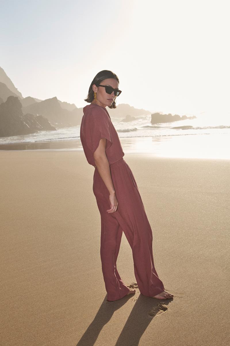 By-Bar Blouse Barley Viscose Bl Rood 3