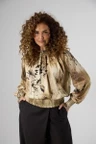 Label DOT Blouse 2621006 Bruin 1