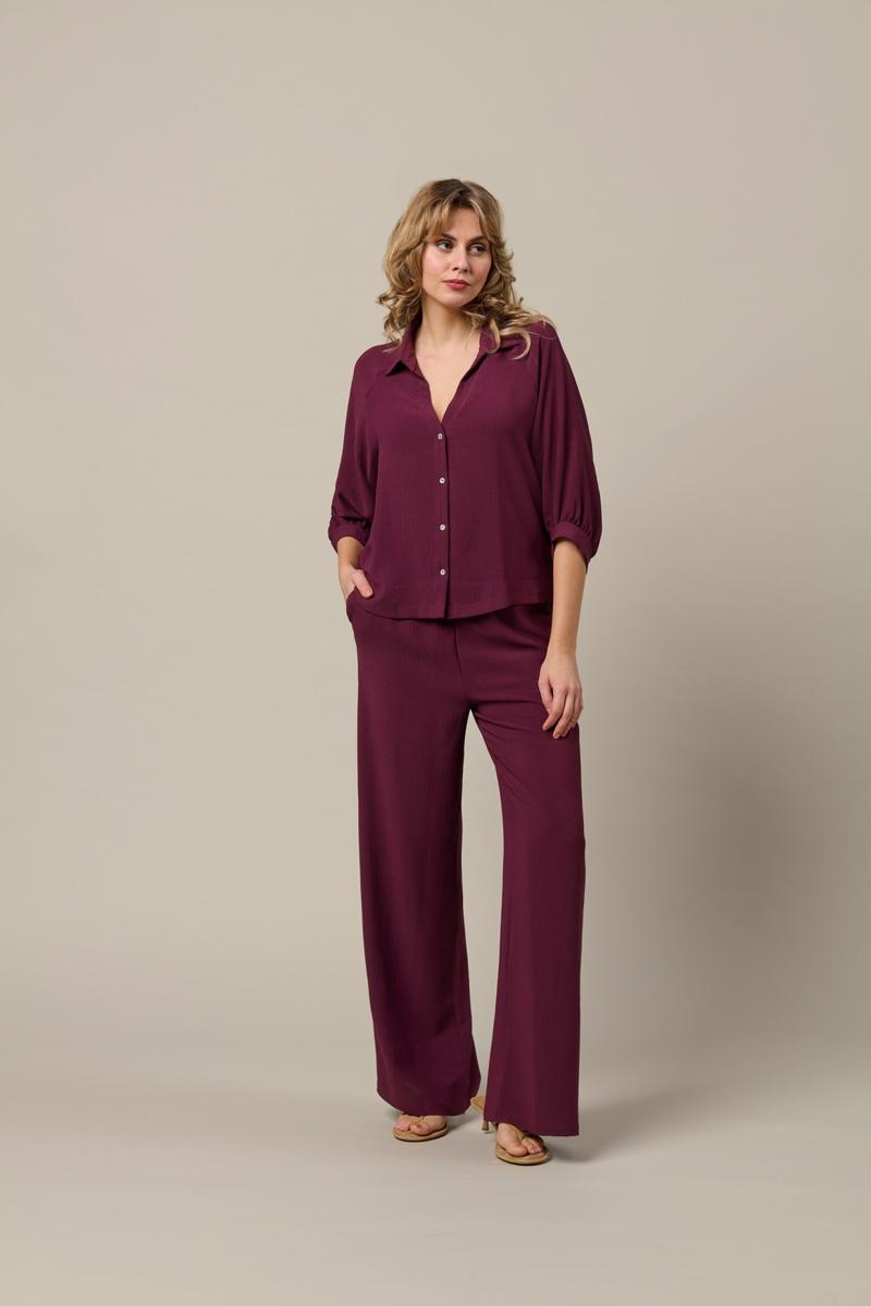 &Co Woman Pantalon PA443 Paars 4
