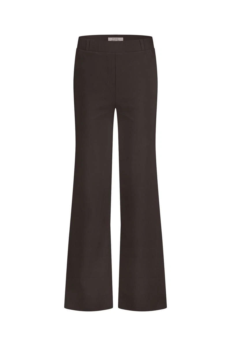 Studio Anneloes Pantalon Lexie Bonded Bruin 2