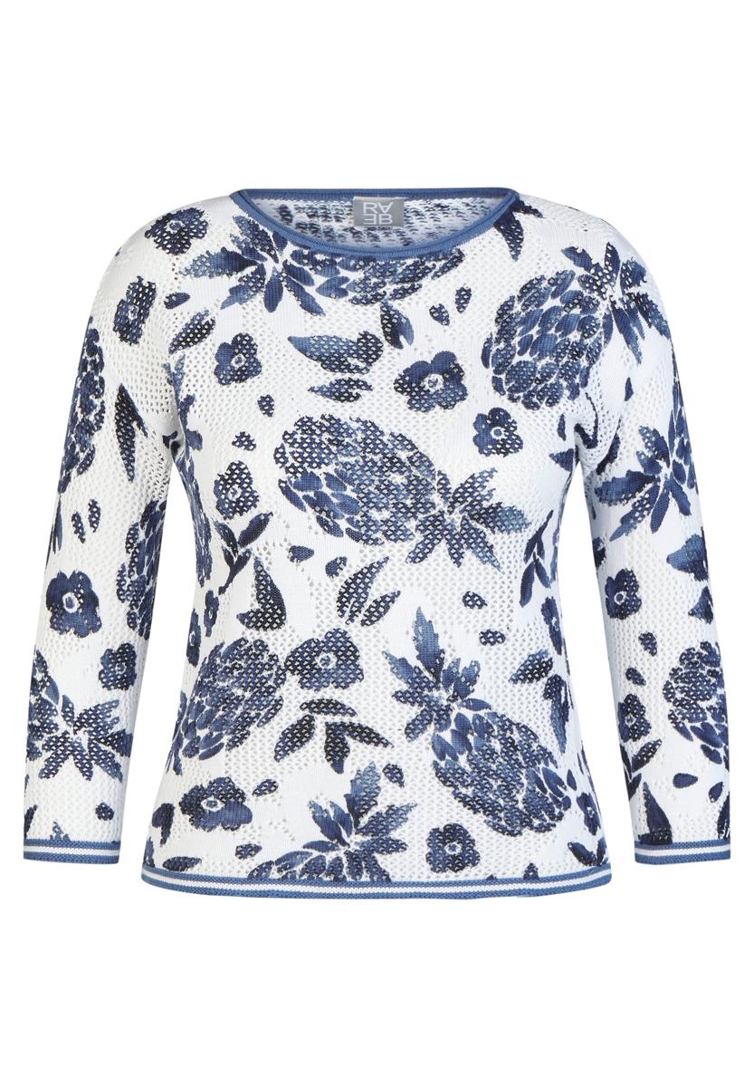 Rabe T-Shirt 56-121604 Blauw 3