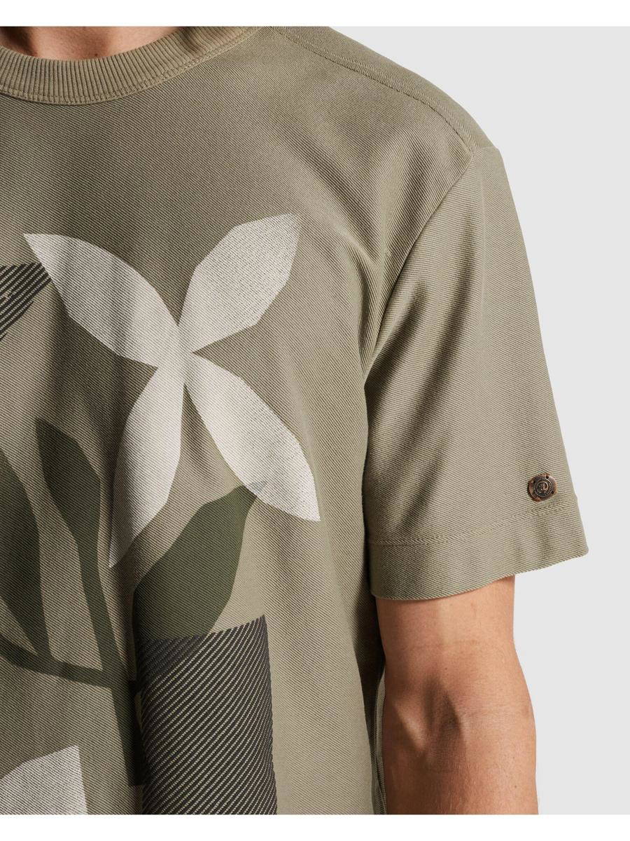 Cast Iron T-Shirt CTSS2602509 Groen 5