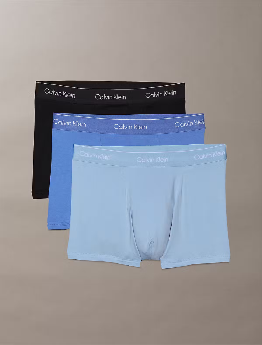 Calvin Klein Boxershort Relaxed Fit Trunk Blauw 1