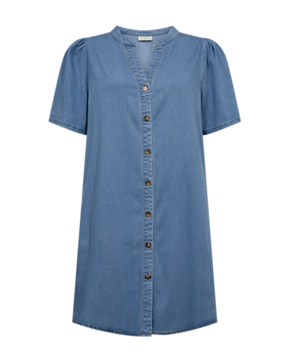 Freequent Jurk Solda Blauw 1