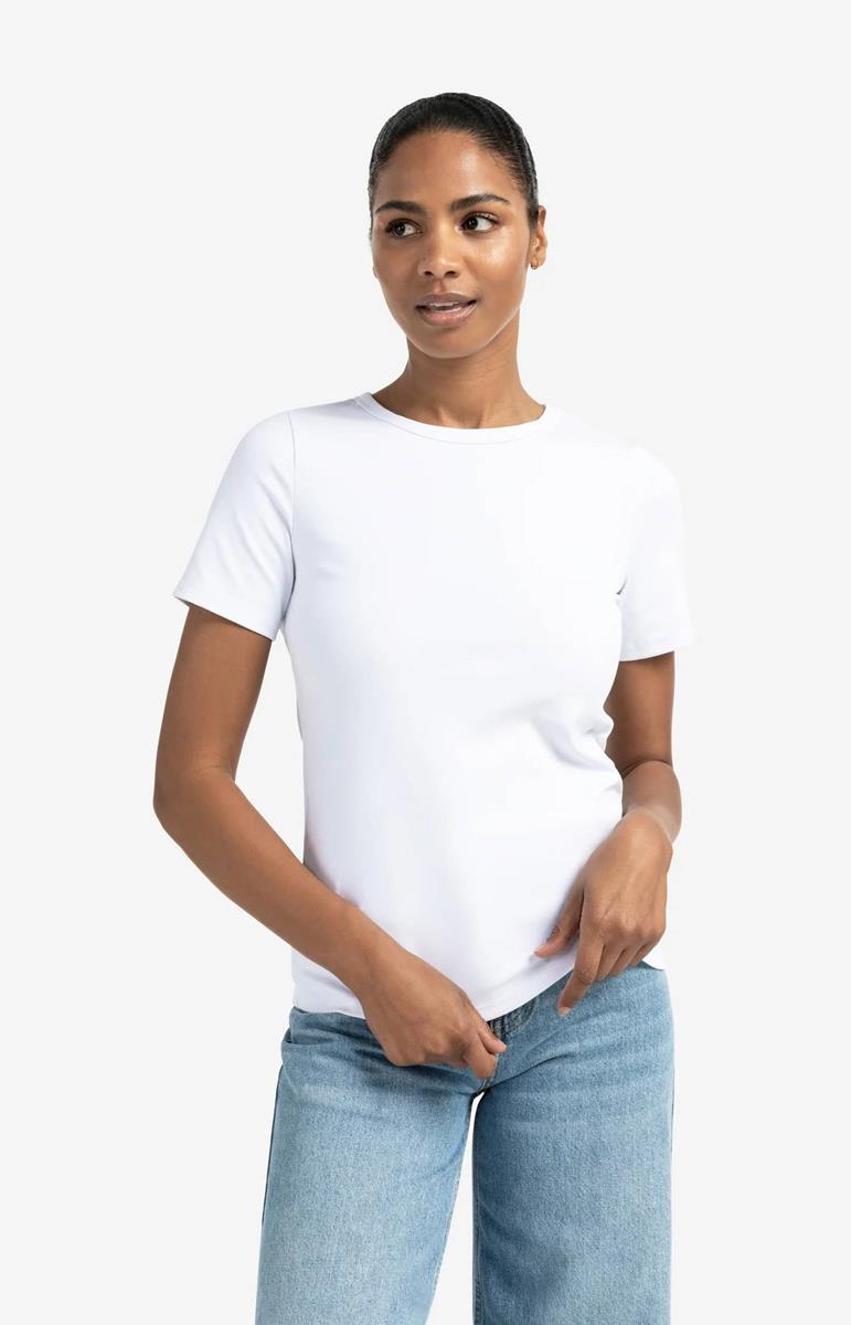 YAYA T-Shirt 01-719047-N Wit 1