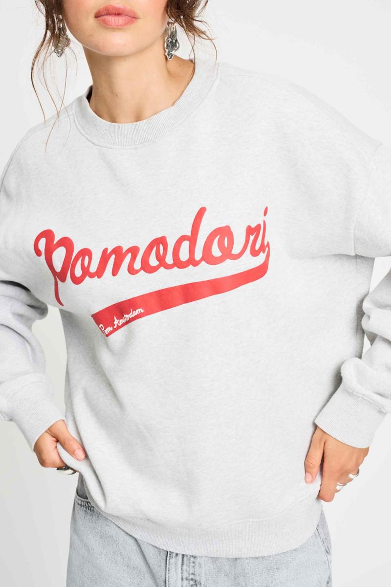 POM Amsterdam Sweater SP9309 Grijs 4