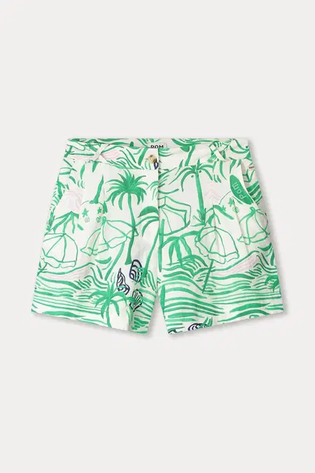 POM Amsterdam Short SP9569 Groen 1