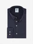 R2 Amsterdam Overhemd NOS.KNIT.003/010 Blauw 1