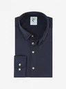 R2 Amsterdam Overhemd NOS.KNIT.003/010 Blauw 1